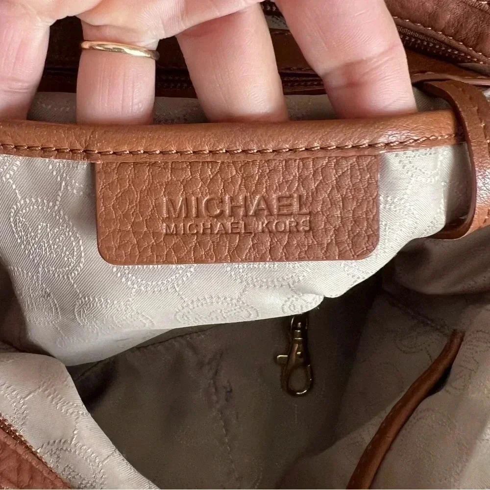 Michael Kors Pebbled Leather Tote Bag